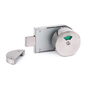 Zinc Alloy Toilet Partition Door Lock with Handle